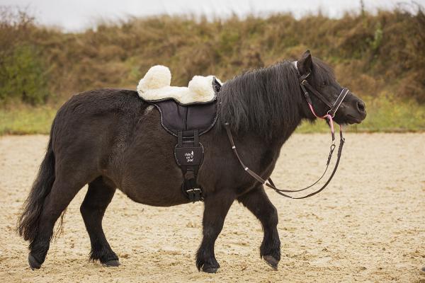 Barefoot® Schafwoll-Sitz Kids mit Pauschen für Ride-on-Pad